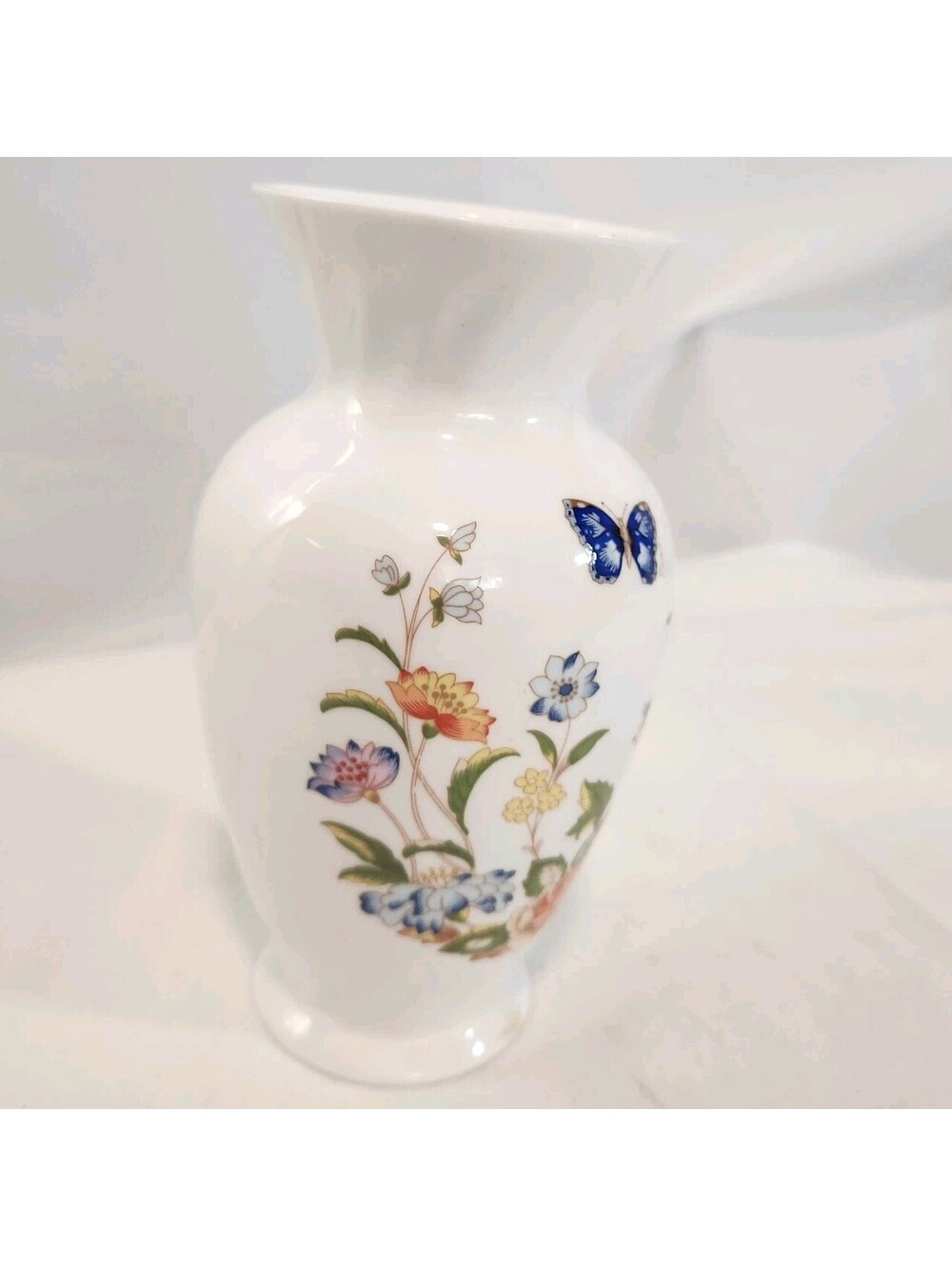 Vintage Ainsley Bone China COTTAGE GARDEN Vase 6"